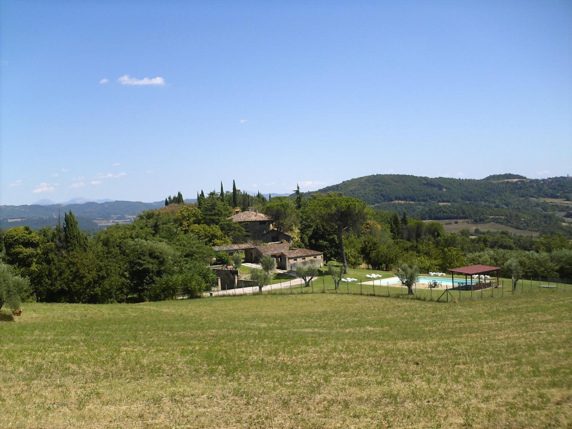 Country House La Casa Paterna Monte Santa Maria Tiberina Экстерьер фото