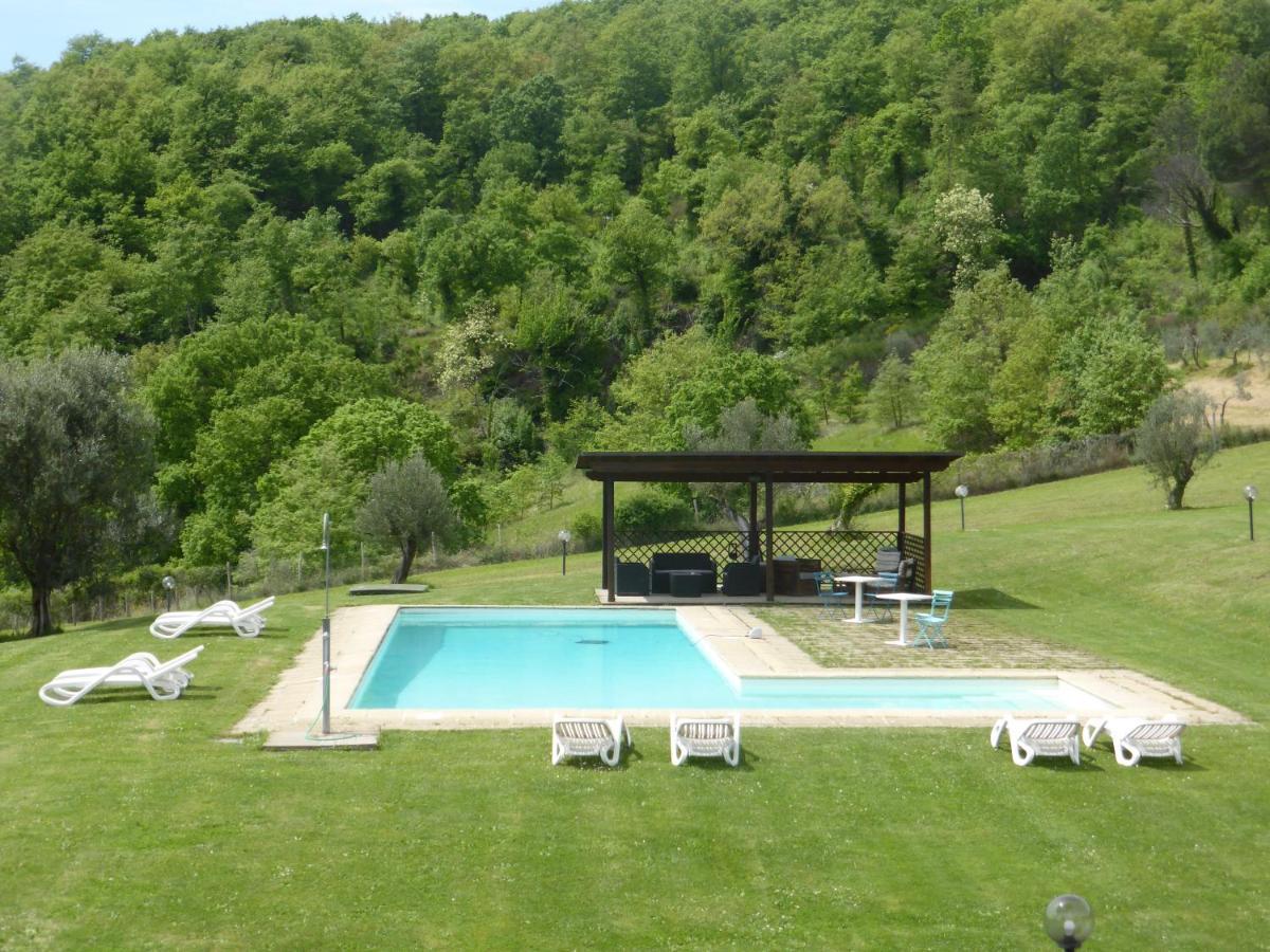 Country House La Casa Paterna Monte Santa Maria Tiberina Экстерьер фото